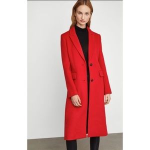 Coats | Bcbg Wool Red Coat 